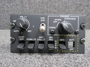 80-04648-003 Bell 505 Miscellaneous Switch Panel Assembly